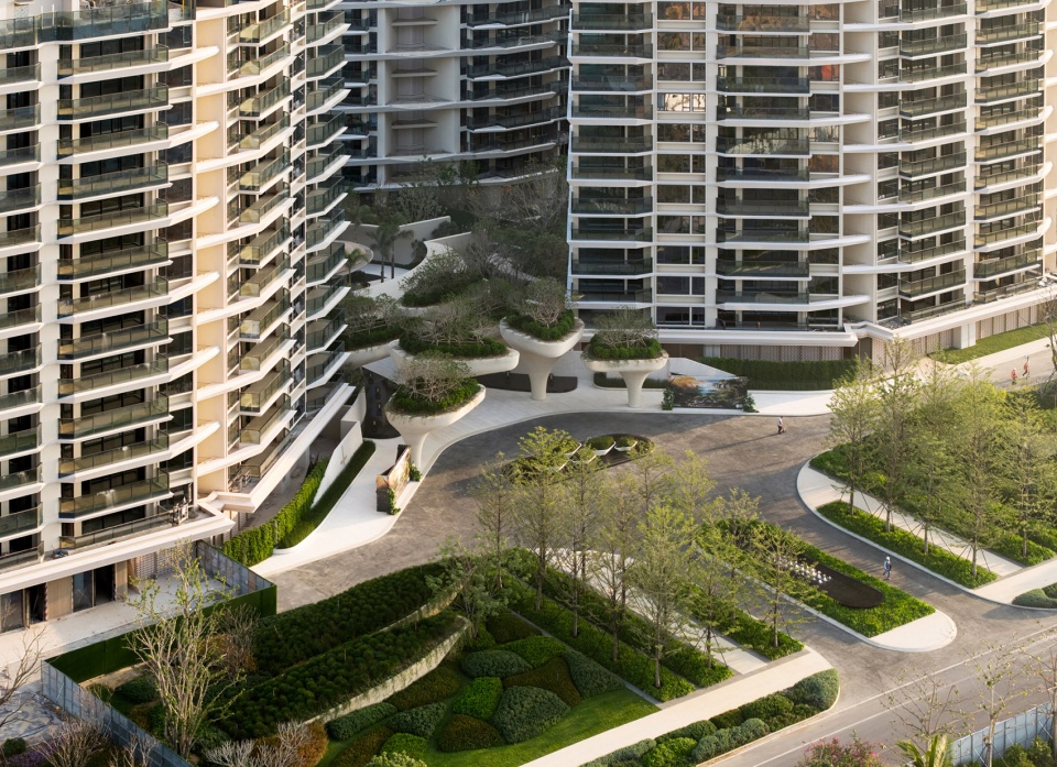 park lane complex phase ii sanya by peidong zhu line plus