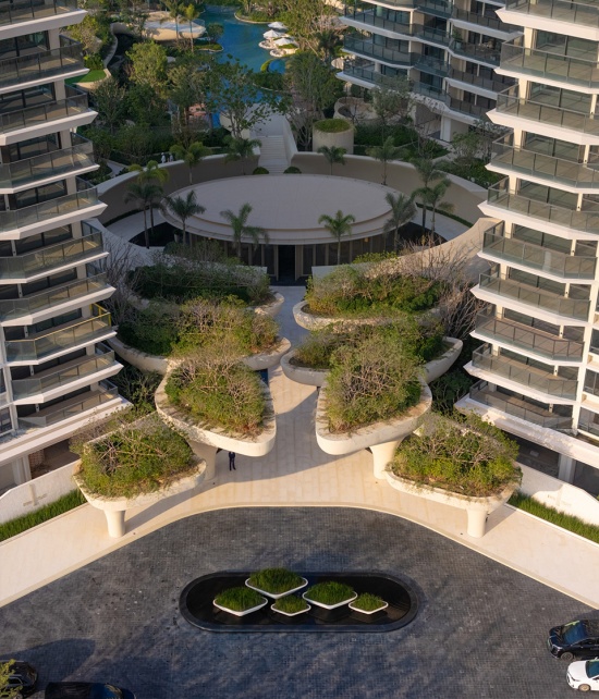 park lane complex phase ii sanya by peidong zhu line plus