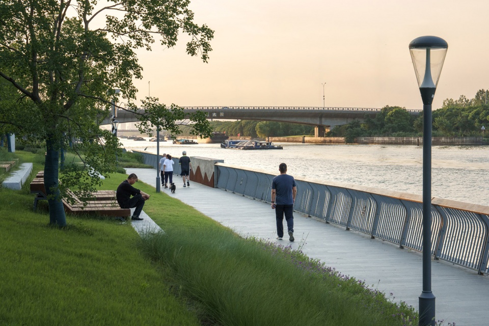 phase i landscape improvement project along the grand canal xinwu district wuxi by myp inc