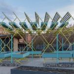 维卡尔瓦罗循环经济创新中心循环花园，马德里 / gaSSz arquitectos