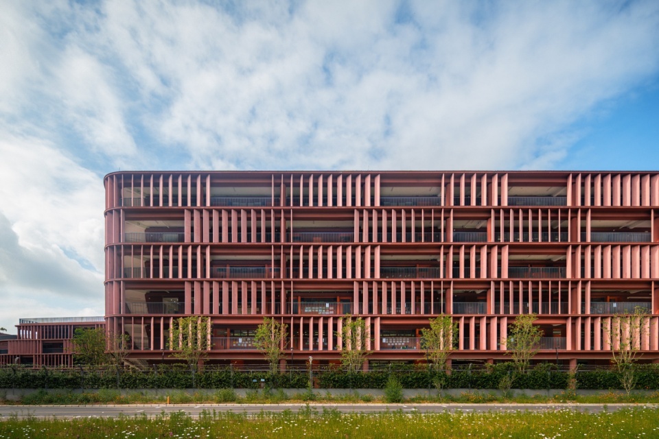 A Floating School Amidst Forests