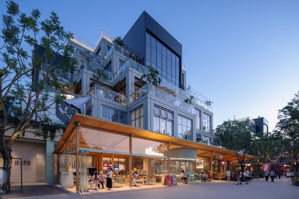 Wanhua Green Heart Food Market Yunlang Canteen by XU Studio
