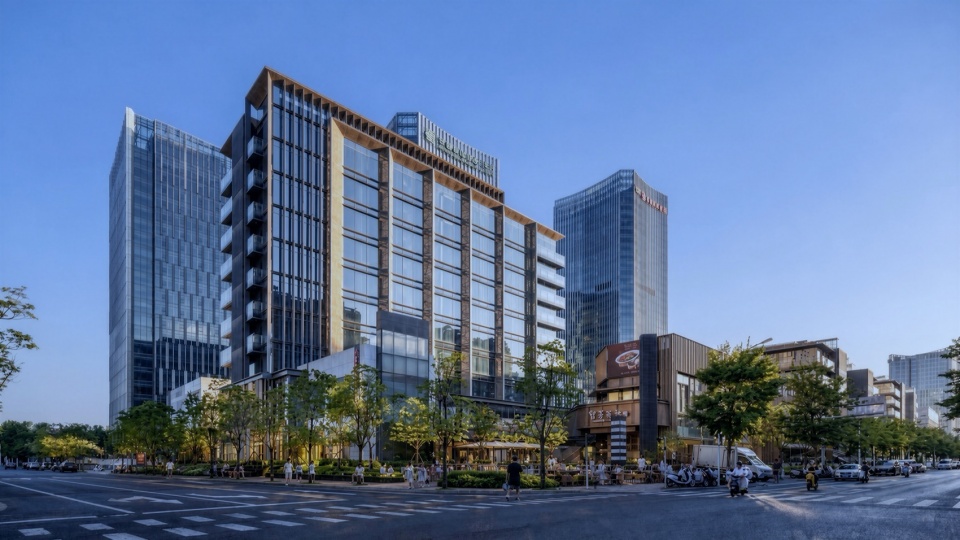 Urban Renewal Practice of Area D Huaian Financial Center