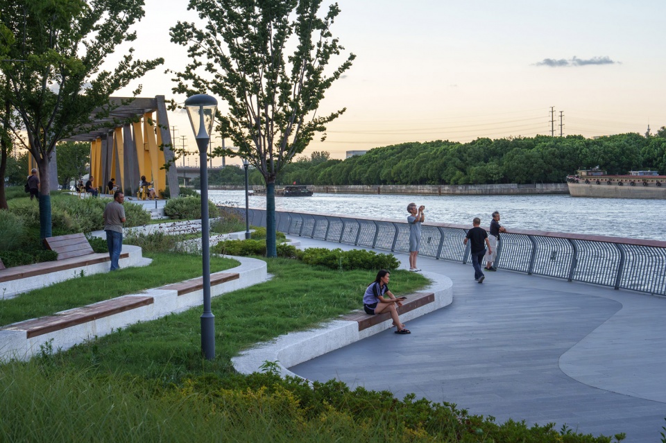 phase i landscape improvement project along the grand canal xinwu district wuxi by myp inc