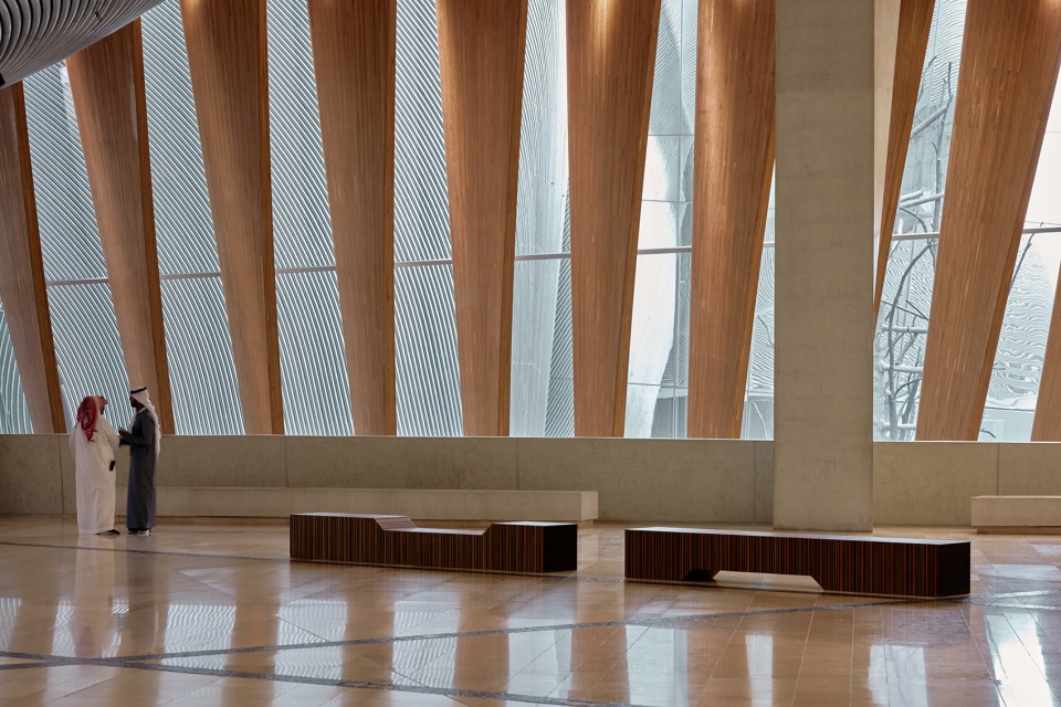 the king abdulaziz center for world culture by snohetta
