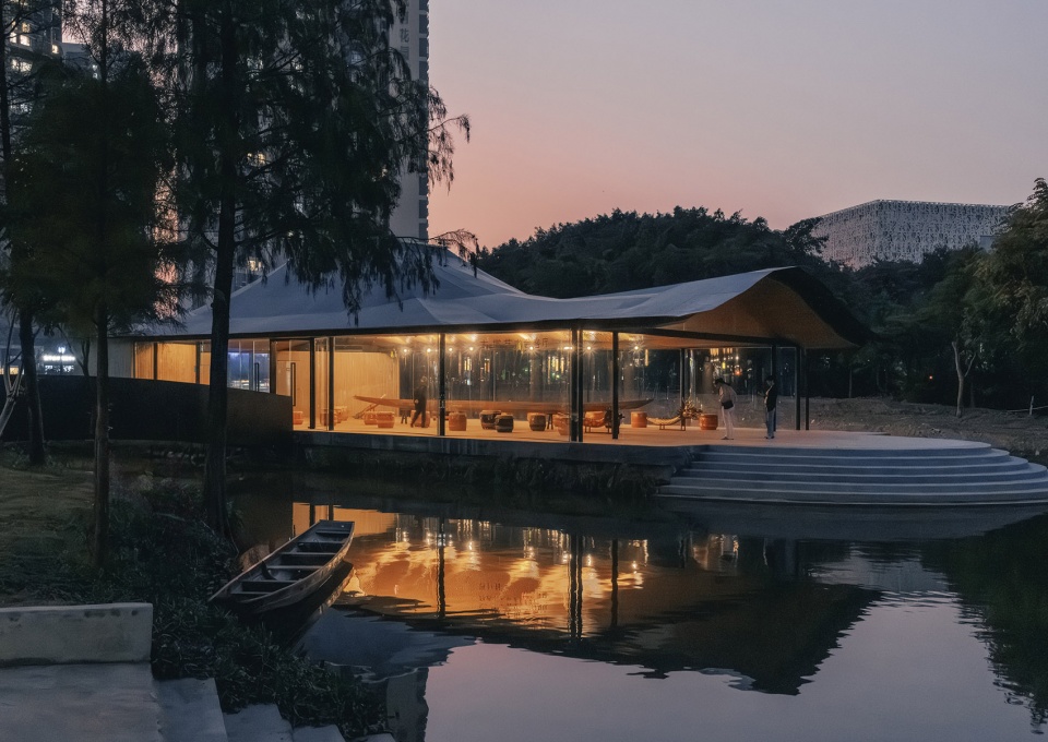 dadun dragon boat art base lecong shunde by atelier alternative architecture