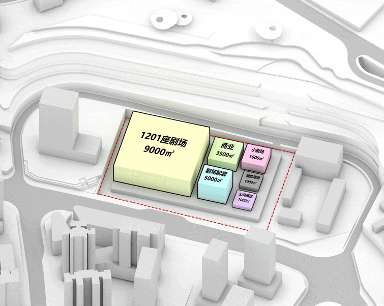 panzhihua grand theatre by cscec