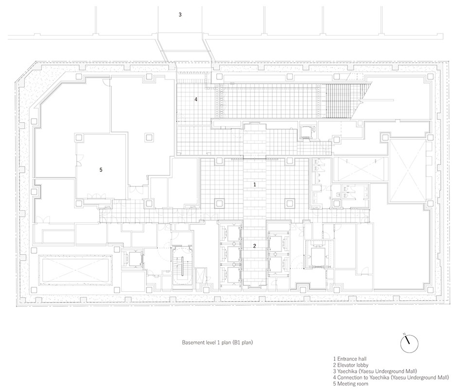 yaesu daibiru building by nikken sekki