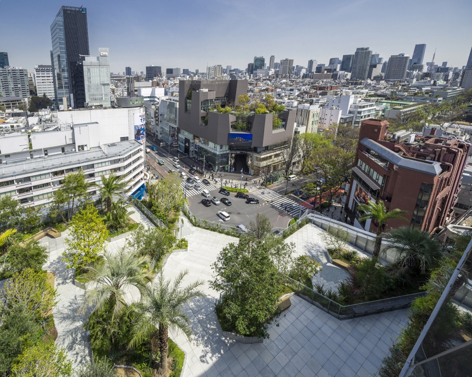 harajuku square by nikken sekkei akihisa hirata architecture office