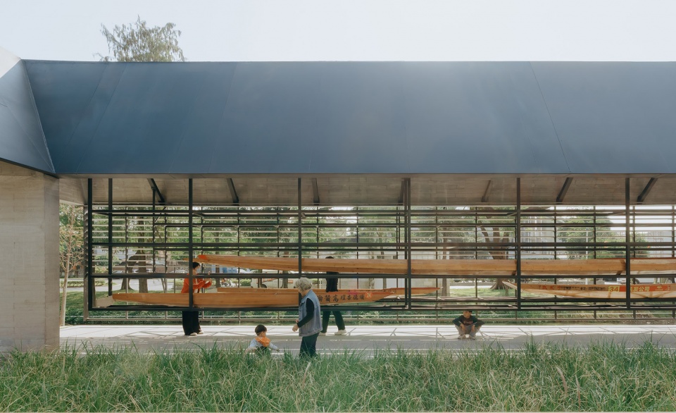 dadun dragon boat art base lecong shunde by atelier alternative architecture