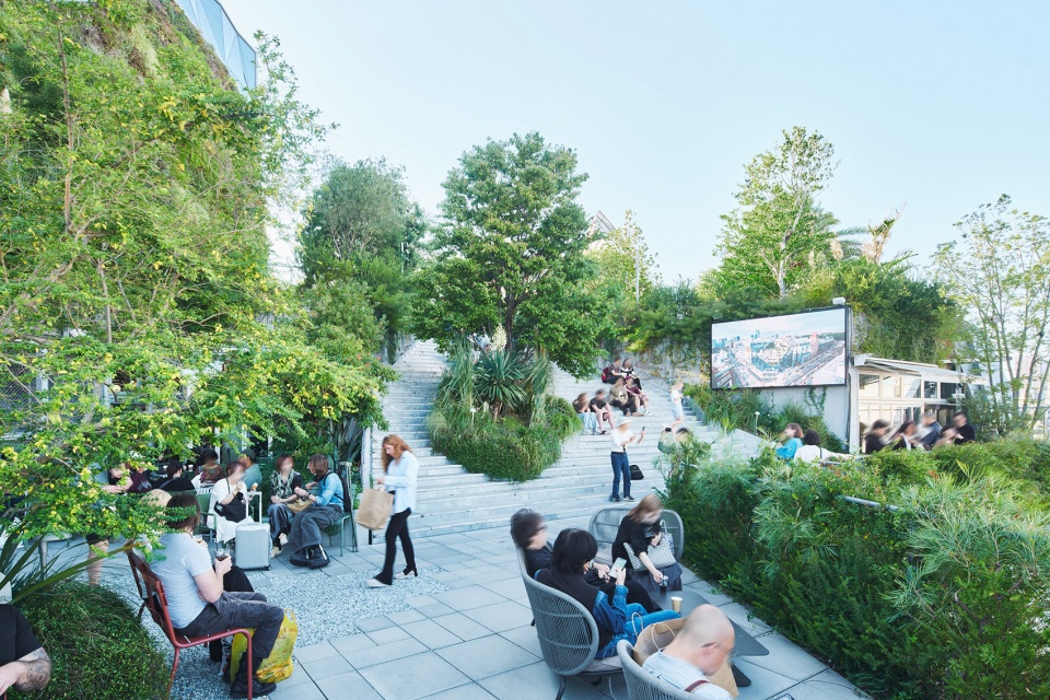 harajuku square by nikken sekkei akihisa hirata architecture office