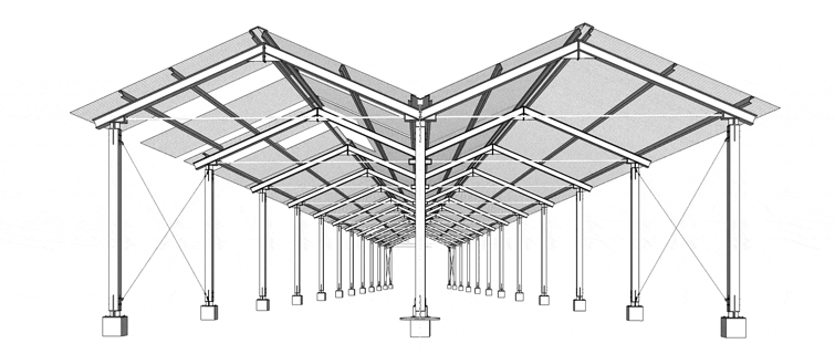 canopy design at starfire camp by cm design