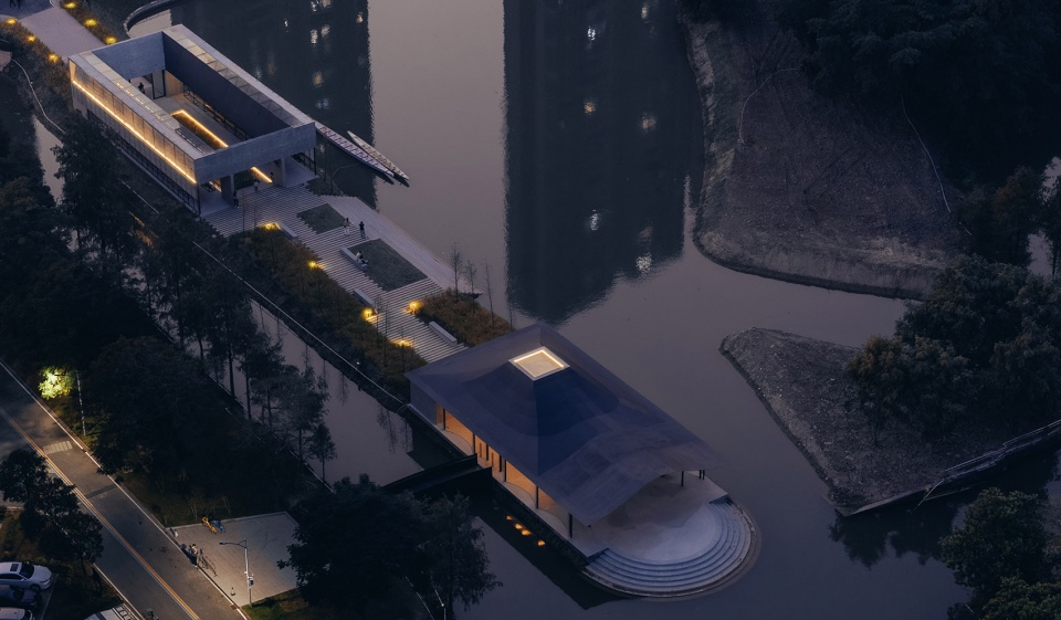 dadun dragon boat art base lecong shunde by atelier alternative architecture