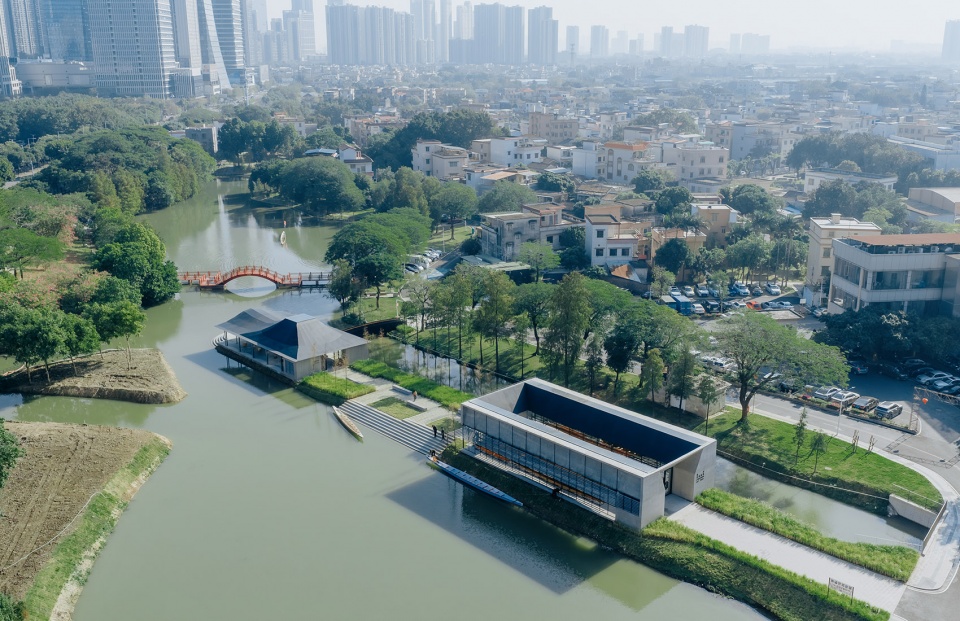 dadun dragon boat art base lecong shunde by atelier alternative architecture