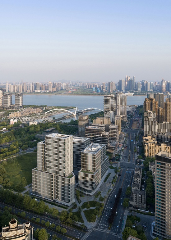 fengqi river business center by gad