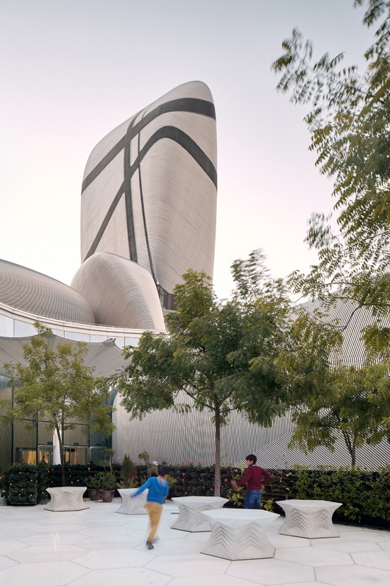 the king abdulaziz center for world culture by snohetta