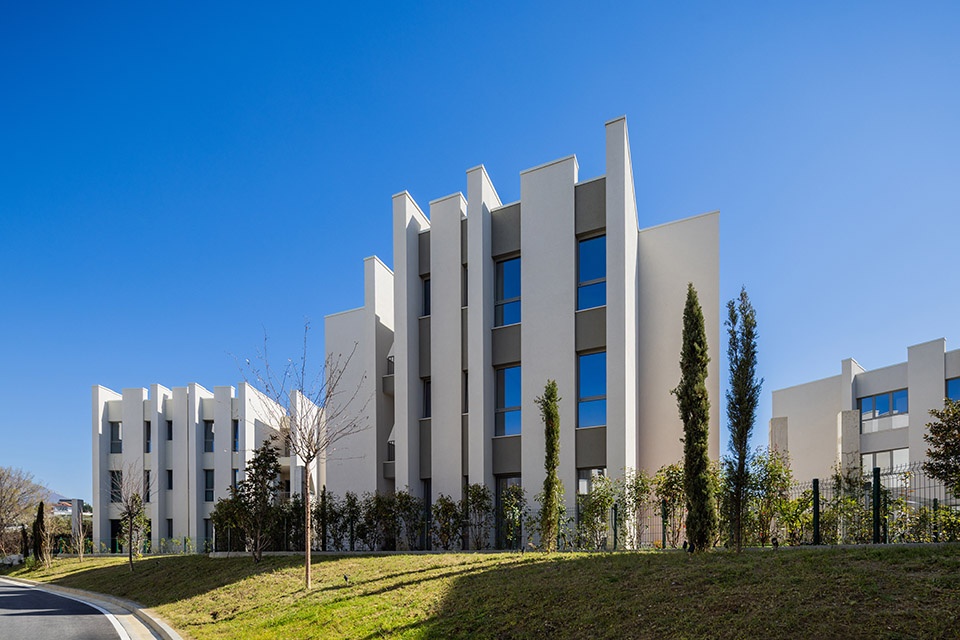 green valley 1 2 residential complex by davide macullo architects