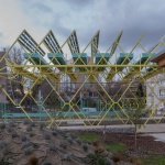 维卡尔瓦罗循环经济创新中心循环花园，马德里 / gaSSz arquitectos