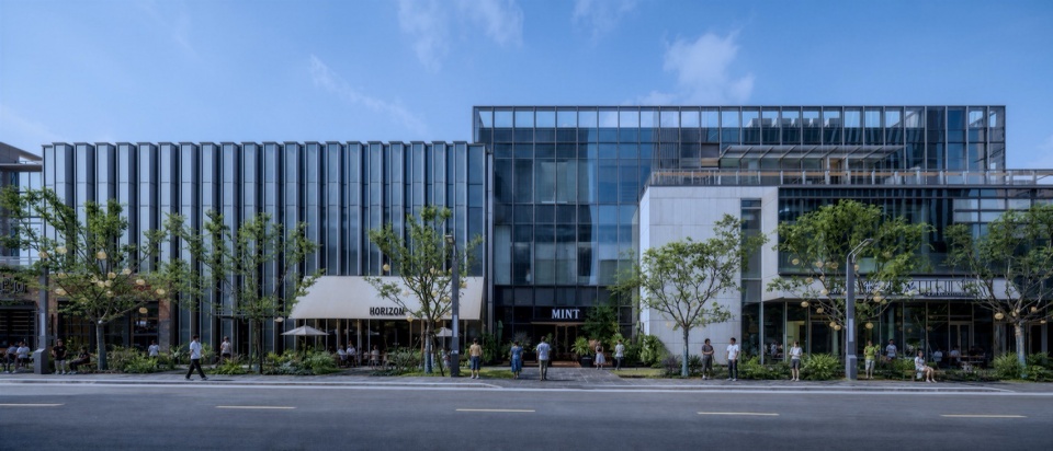 urban renewal practice of area d huaian financial center by ecadi