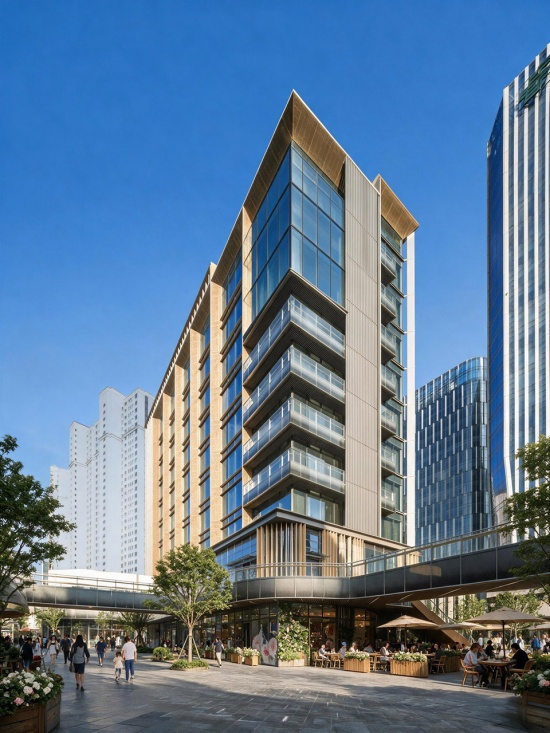 Urban Renewal Practice of Area D Huaian Financial Center