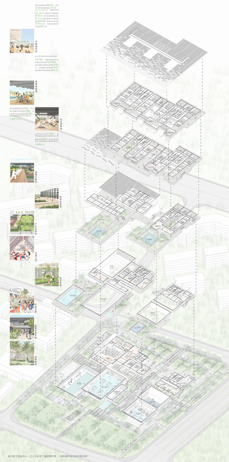 Haikou Workers Activity Center by CADG