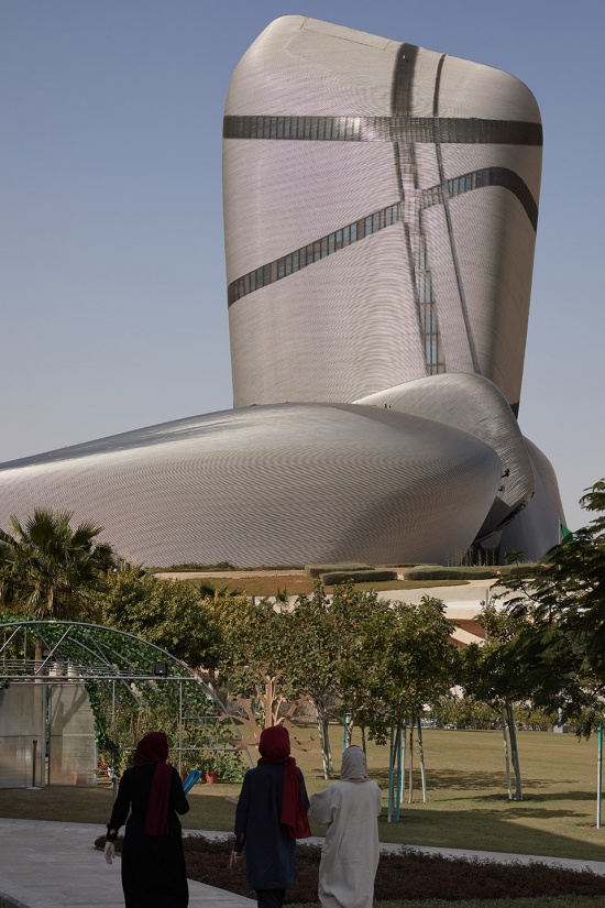 the king abdulaziz center for world culture by snohetta