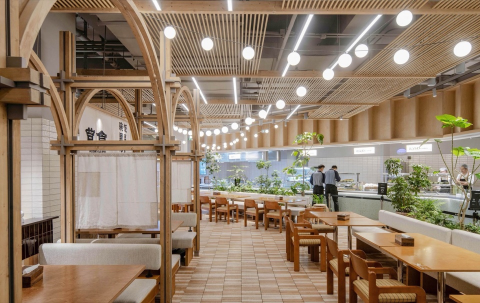 Wanhua Green Heart Food Market Yunlang Canteen by XU Studio