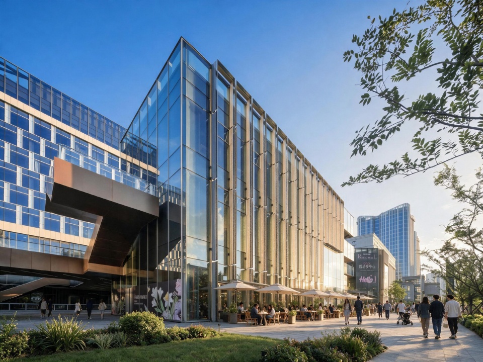 Urban Renewal Practice of Area D Huaian Financial Center 9qb