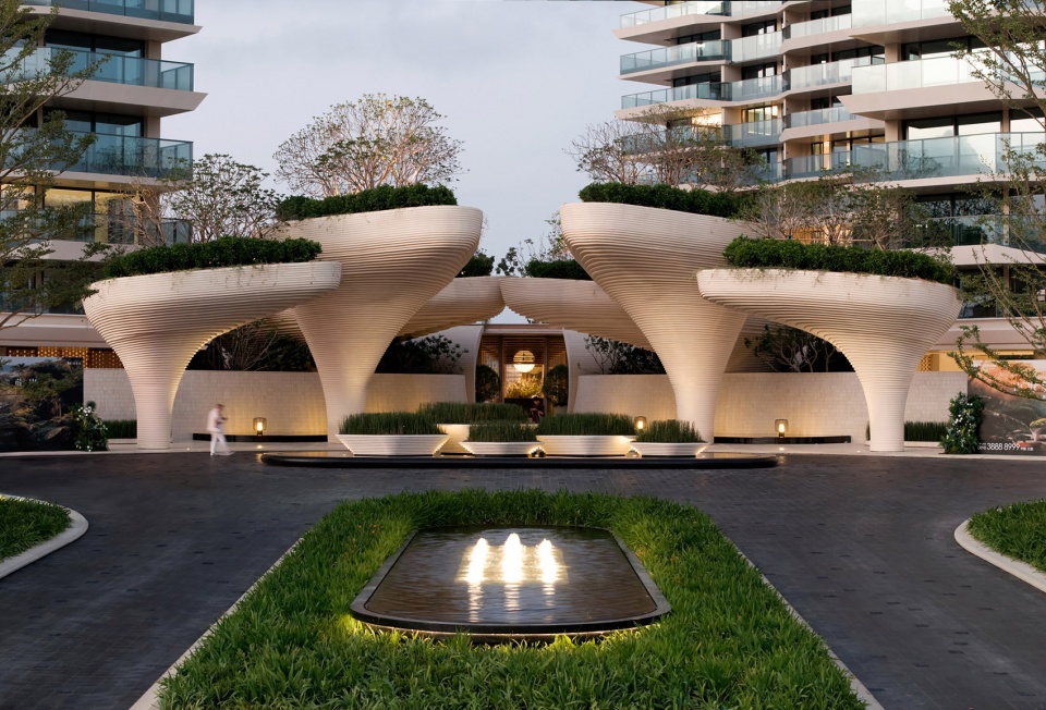 park lane complex phase ii sanya by peidong zhu line plus