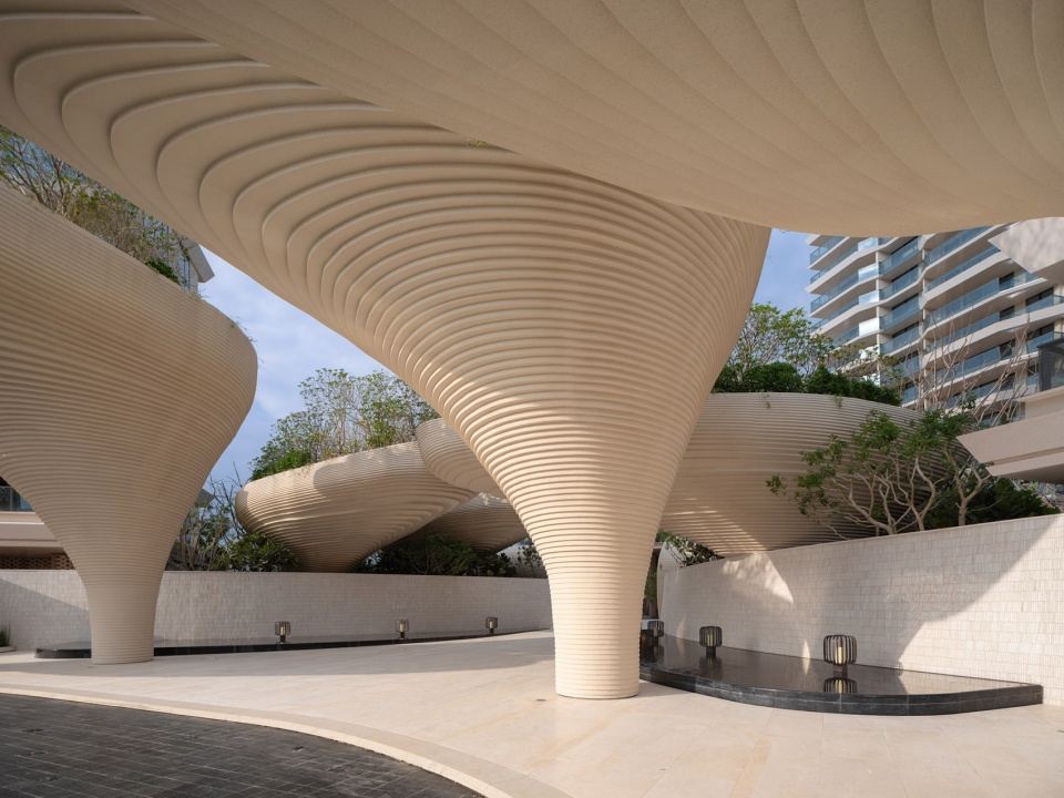 park lane complex phase ii sanya by peidong zhu line plus