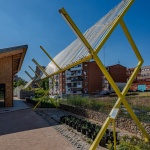 维卡尔瓦罗循环经济创新中心循环花园，马德里 / gaSSz arquitectos