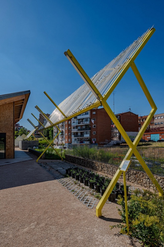 Circulating Garden for the Circular Economy Innovation Center of Vicalvaro