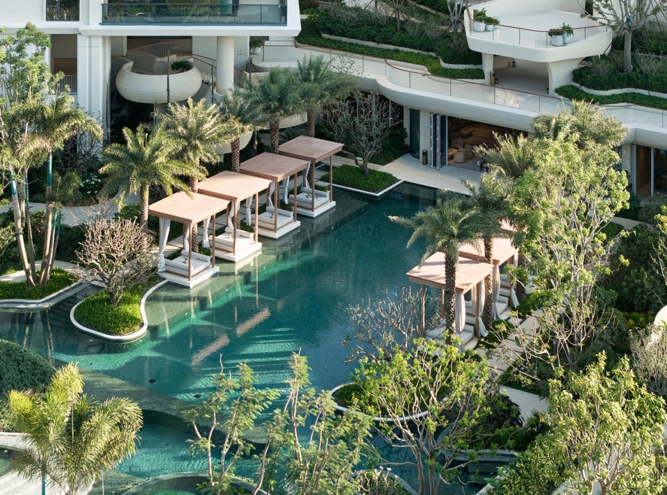 park lane complex phase ii sanya by peidong zhu line plus