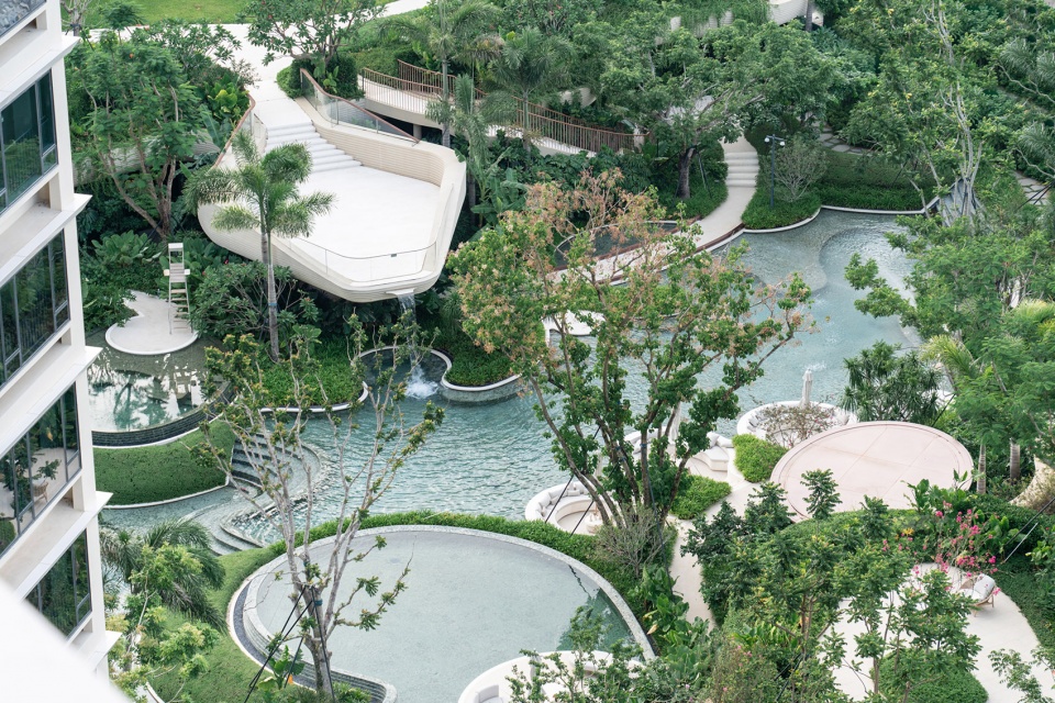 park lane complex phase ii sanya by peidong zhu line plus