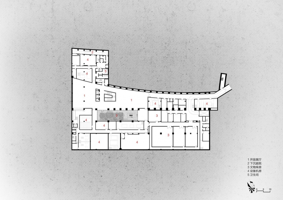 Luxian Ancient City Site Museum by BIAD Li Yinong Studio