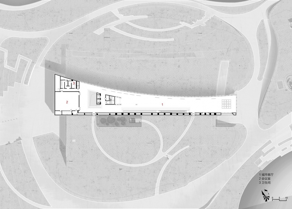 Luxian Ancient City Site Museum by BIAD Li Yinong Studio