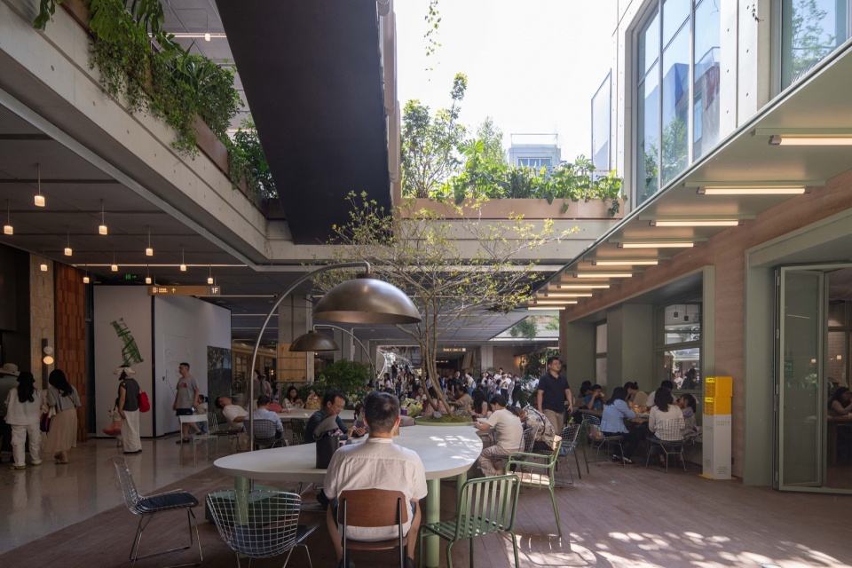 Wanhua Green Heart Food Market Yunlang Canteen by XU Studio