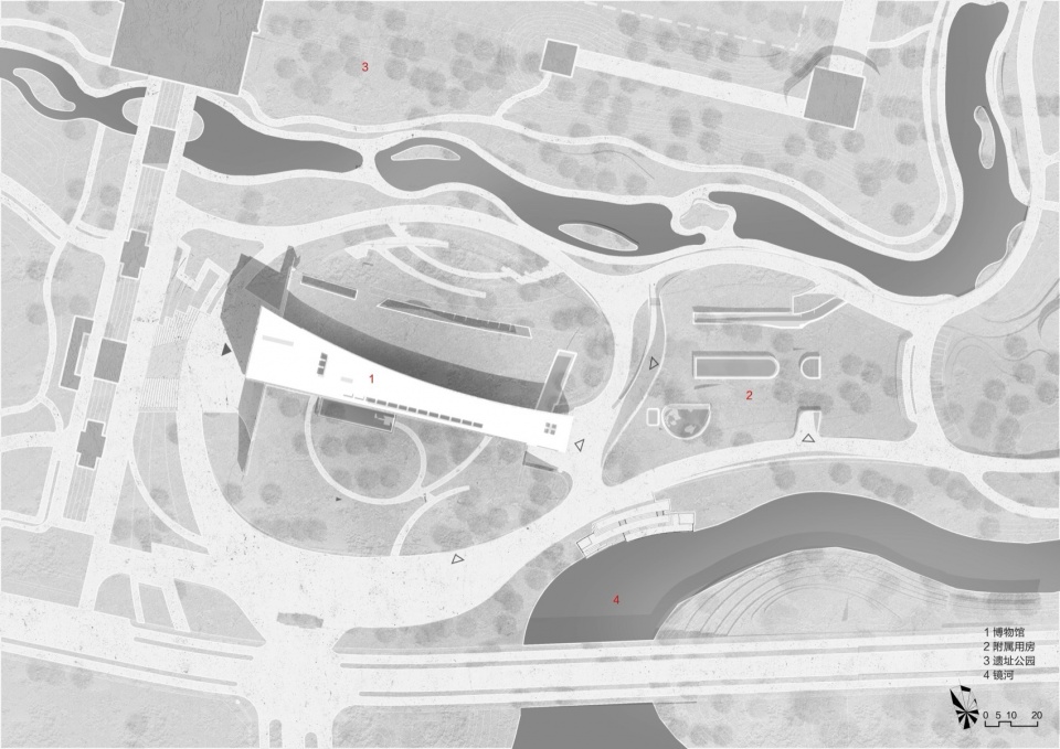 Luxian Ancient City Site Museum by BIAD Li Yinong Studio