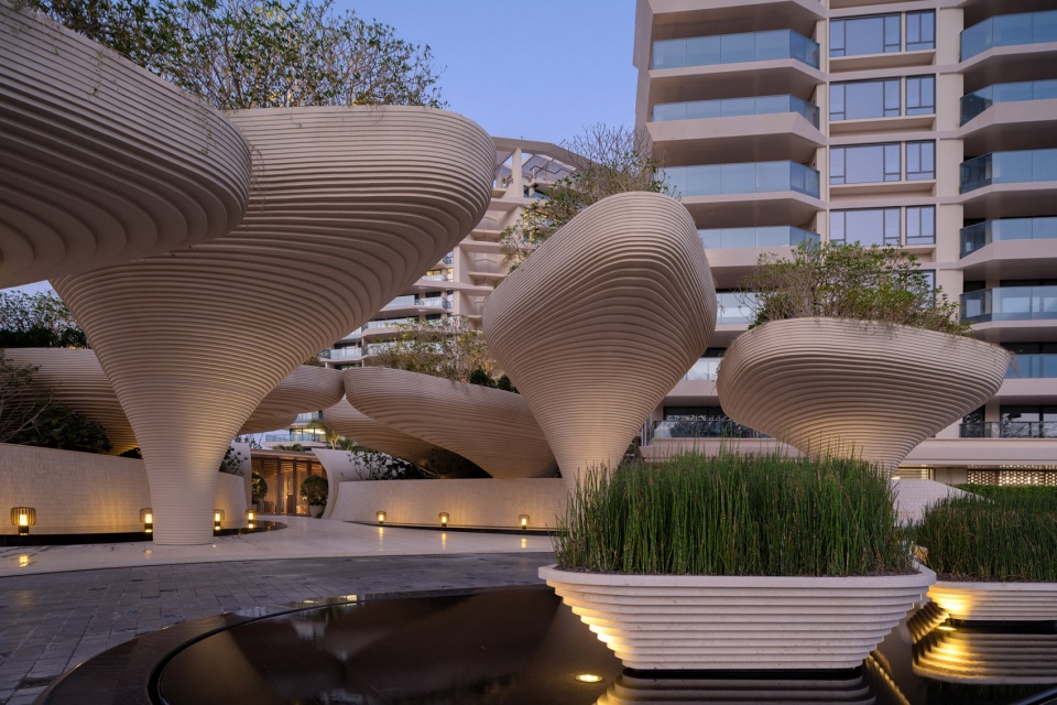 park lane complex phase ii sanya by peidong zhu line plus