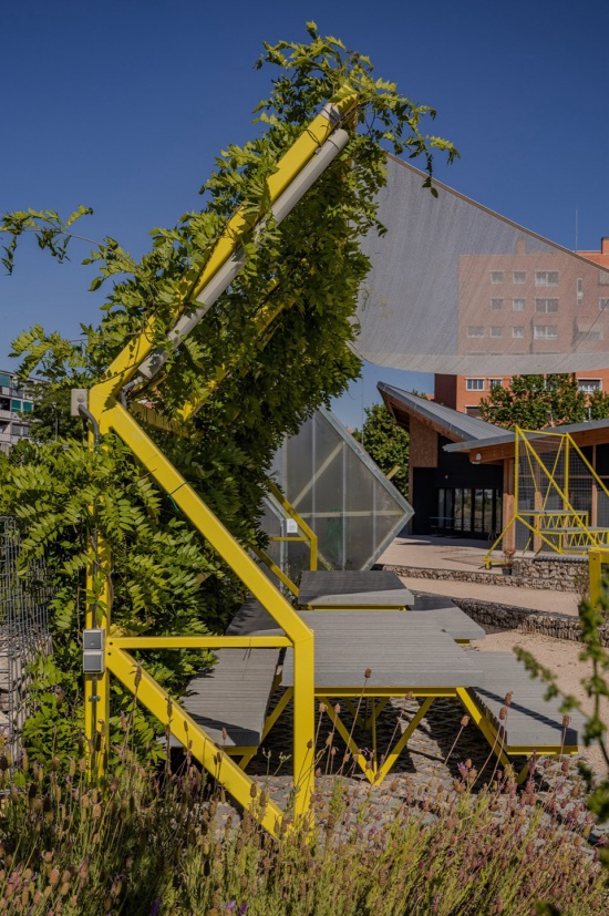 Circulating Garden for the Circular Economy Innovation Center of Vicalvaro