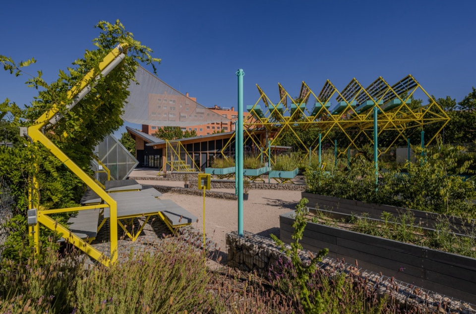 Circulating Garden for the Circular Economy Innovation Center of Vicalvaro