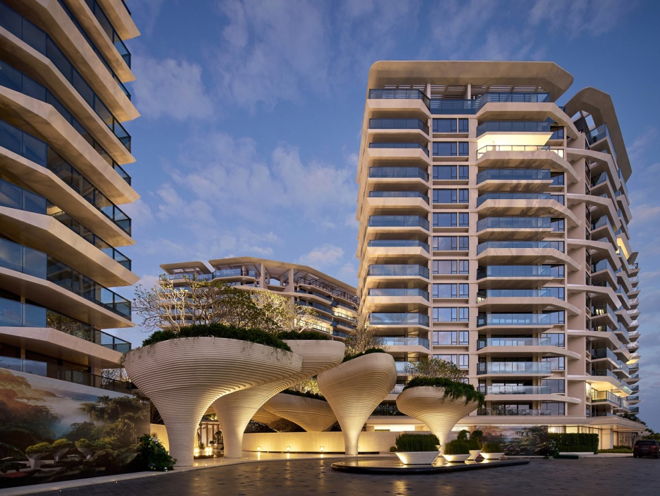 park lane complex phase ii sanya by peidong zhu line plus