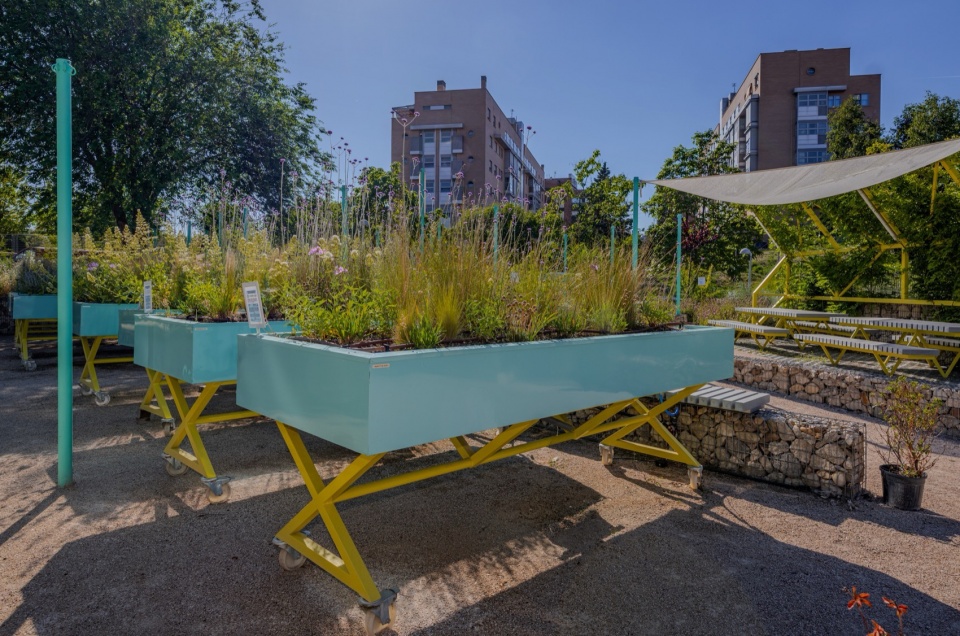 Circulating Garden for the Circular Economy Innovation Center of Vicalvaro