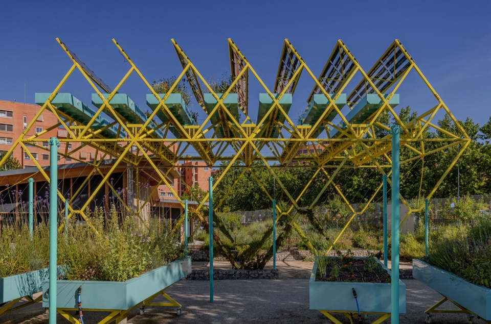 Circulating Garden for the Circular Economy Innovation Center of Vicalvaro