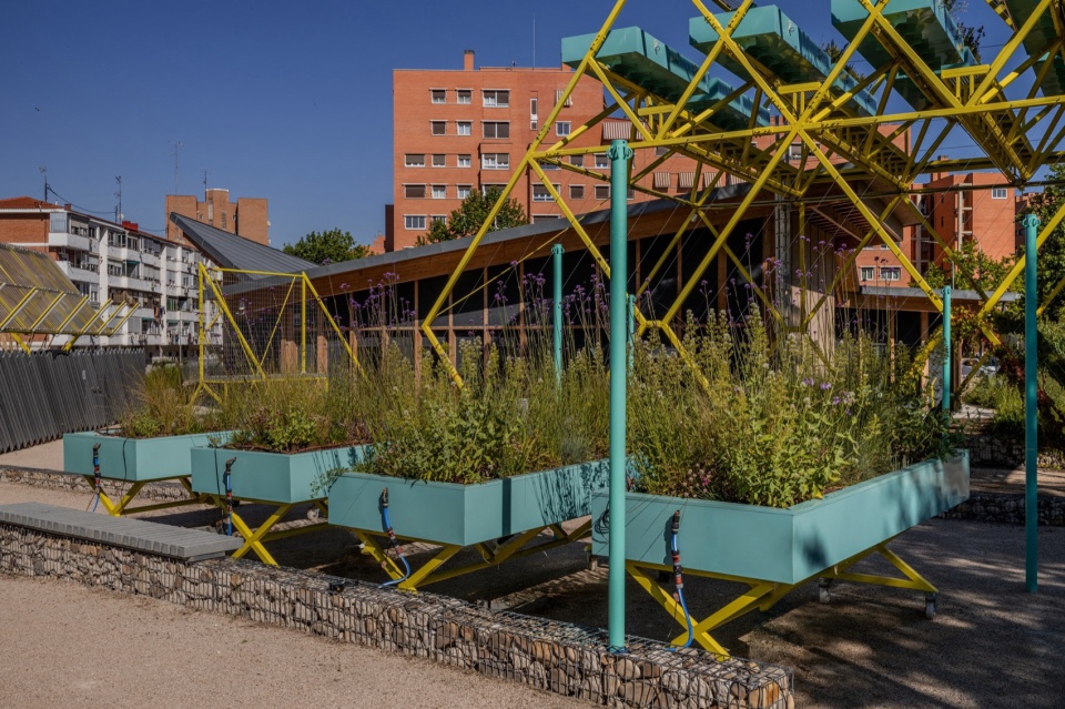 Circulating Garden for the Circular Economy Innovation Center of Vicalvaro