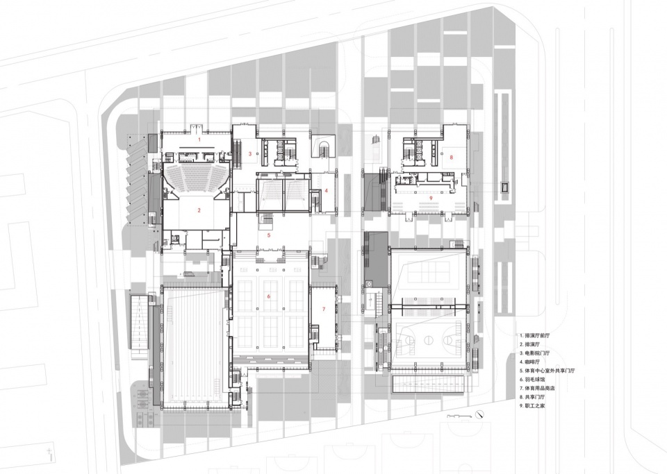 Haikou Workers Activity Center by CADG