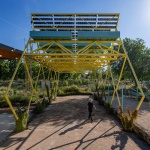 维卡尔瓦罗循环经济创新中心循环花园，马德里 / gaSSz arquitectos