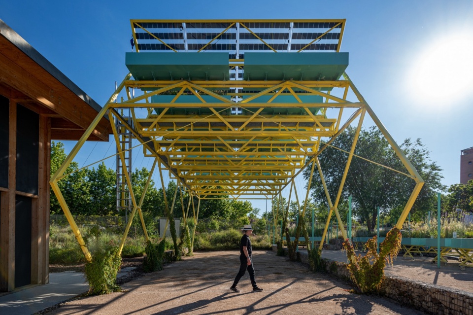 Circulating Garden for the Circular Economy Innovation Center of Vicalvaro