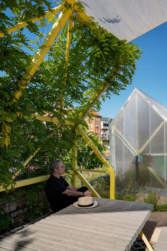 Circulating Garden for the Circular Economy Innovation Center of Vicalvaro