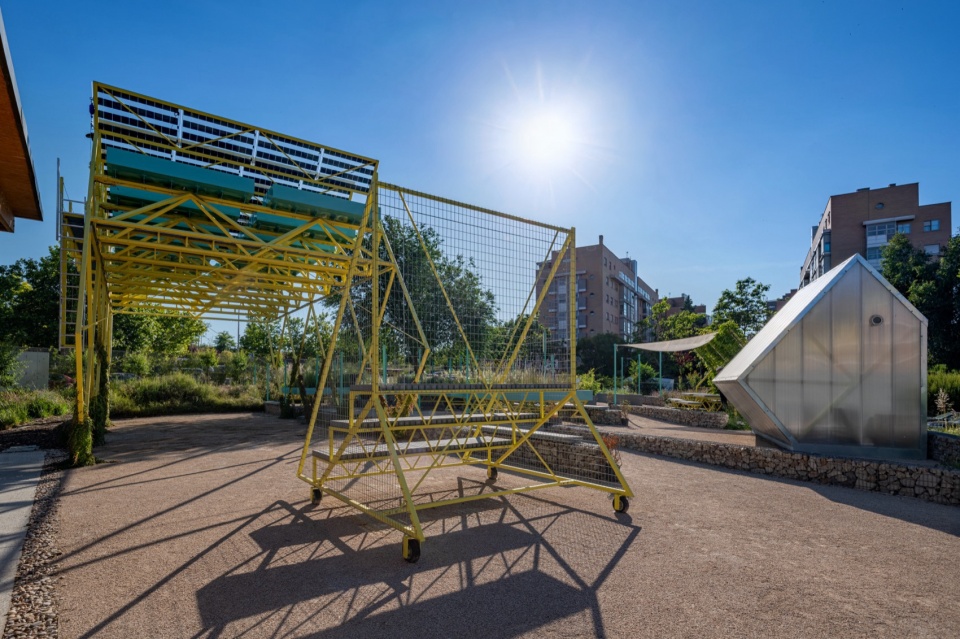 Circulating Garden for the Circular Economy Innovation Center of Vicalvaro
